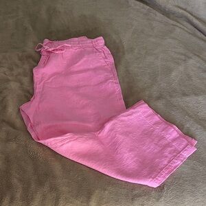 Charter Club Pink Wide Leg Pants